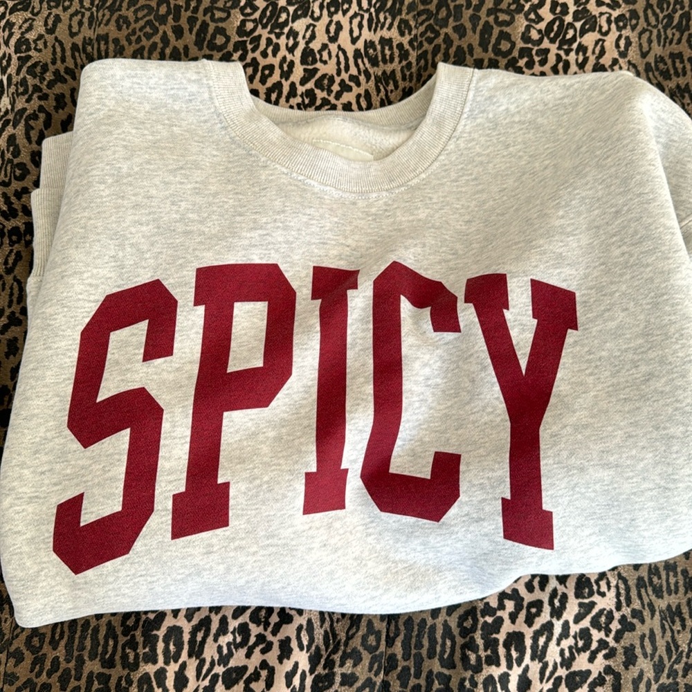 Abercrombie & Fitch SPICY crew, new